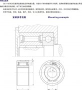  GC-A滾柱式單向離合器